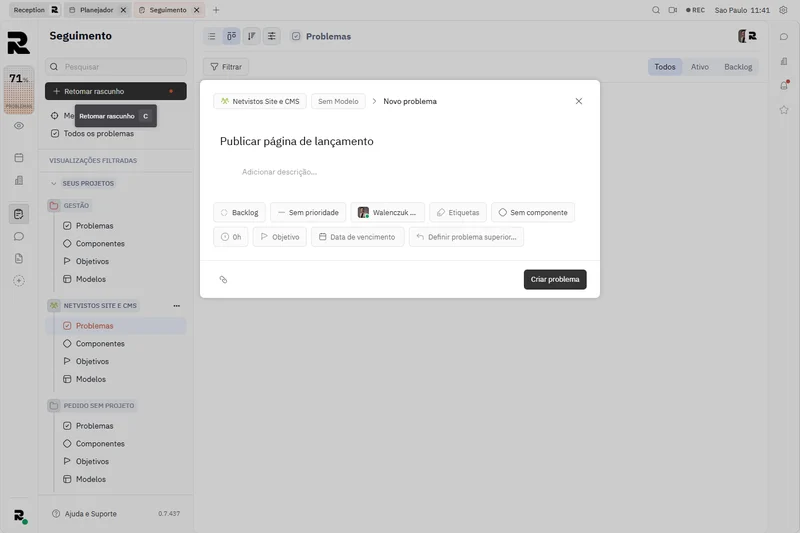 Exemplo de interface 17