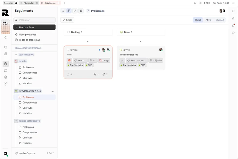 Exemplo de interface 20