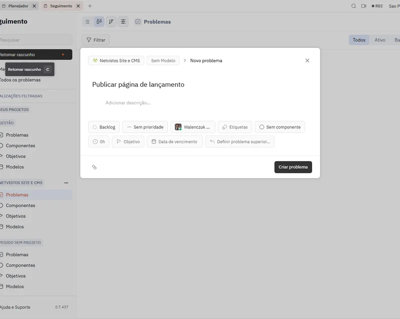 Exemplo de interface 10