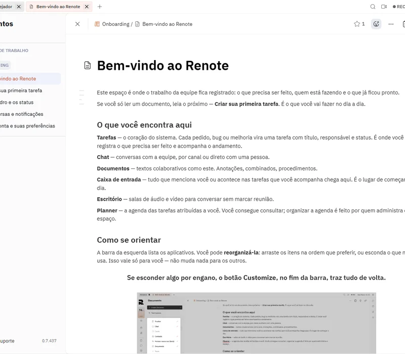 Exemplo de interface 11